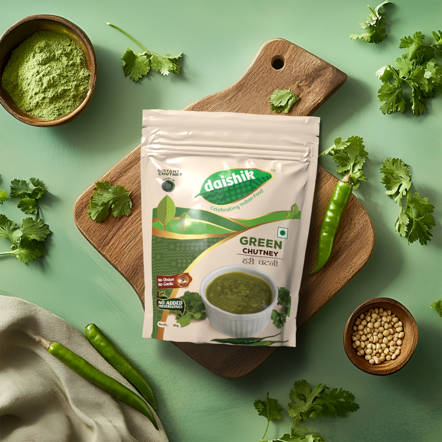 Green Chutney 80g