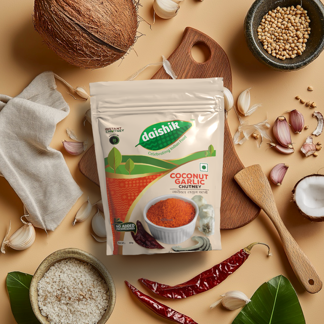 Coconut Garlic Chutney 80g